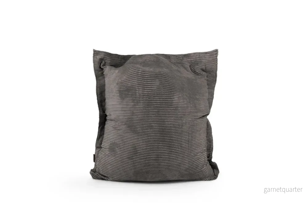 0Me wave manchester små barn sittkudde - saccosäck 1-4 år OEKO-TEX ® Dark grey