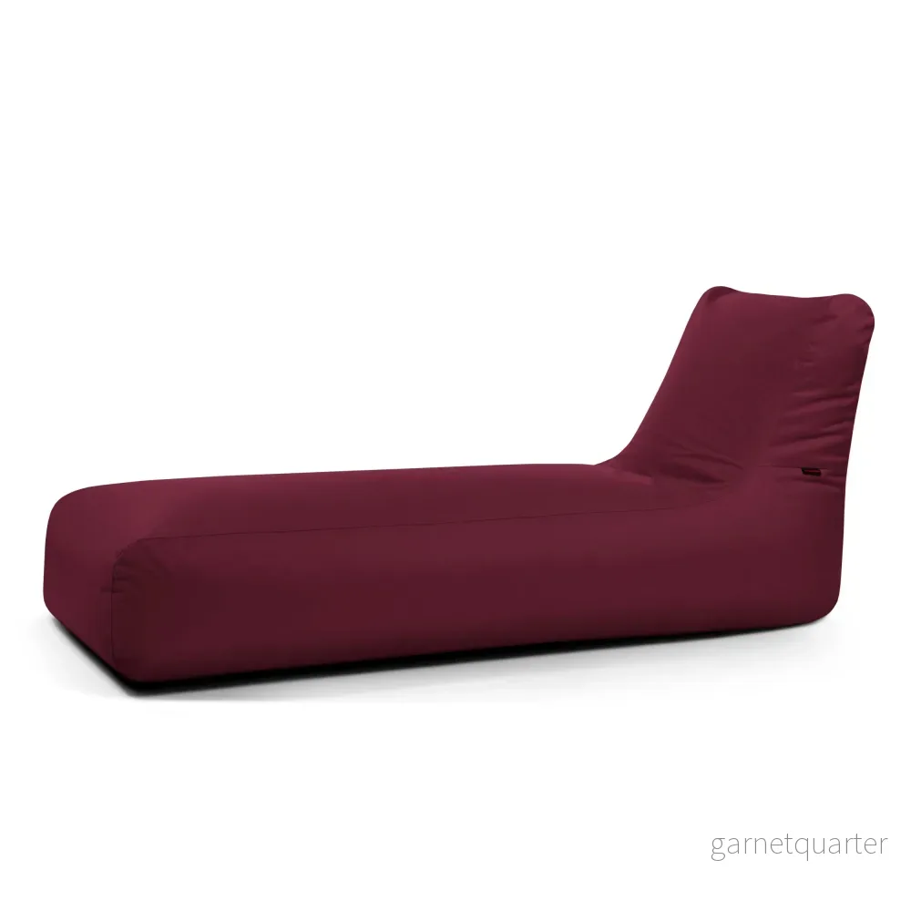 Sittsäck dagbädd – sunbed OX Burgundy Sittsäck dagbädd – sunbed OX Burgundy