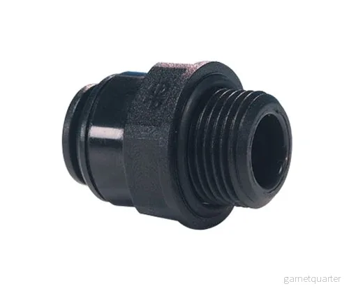 John Guest Straight Adaptor 8mm (5/16″) x 1/8″ BSP John Guest Straight Adaptor 8mm (5/16″) x 1/8″ BSP