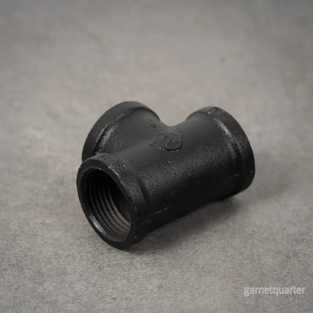 T-koppling - 32 mm - Svartlackerad - Bild 2