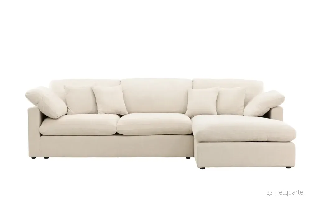 Amalfi hörnsoffa, beige - Bild 2