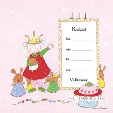 Lena Lindahl Kalas Kort (Flicka)