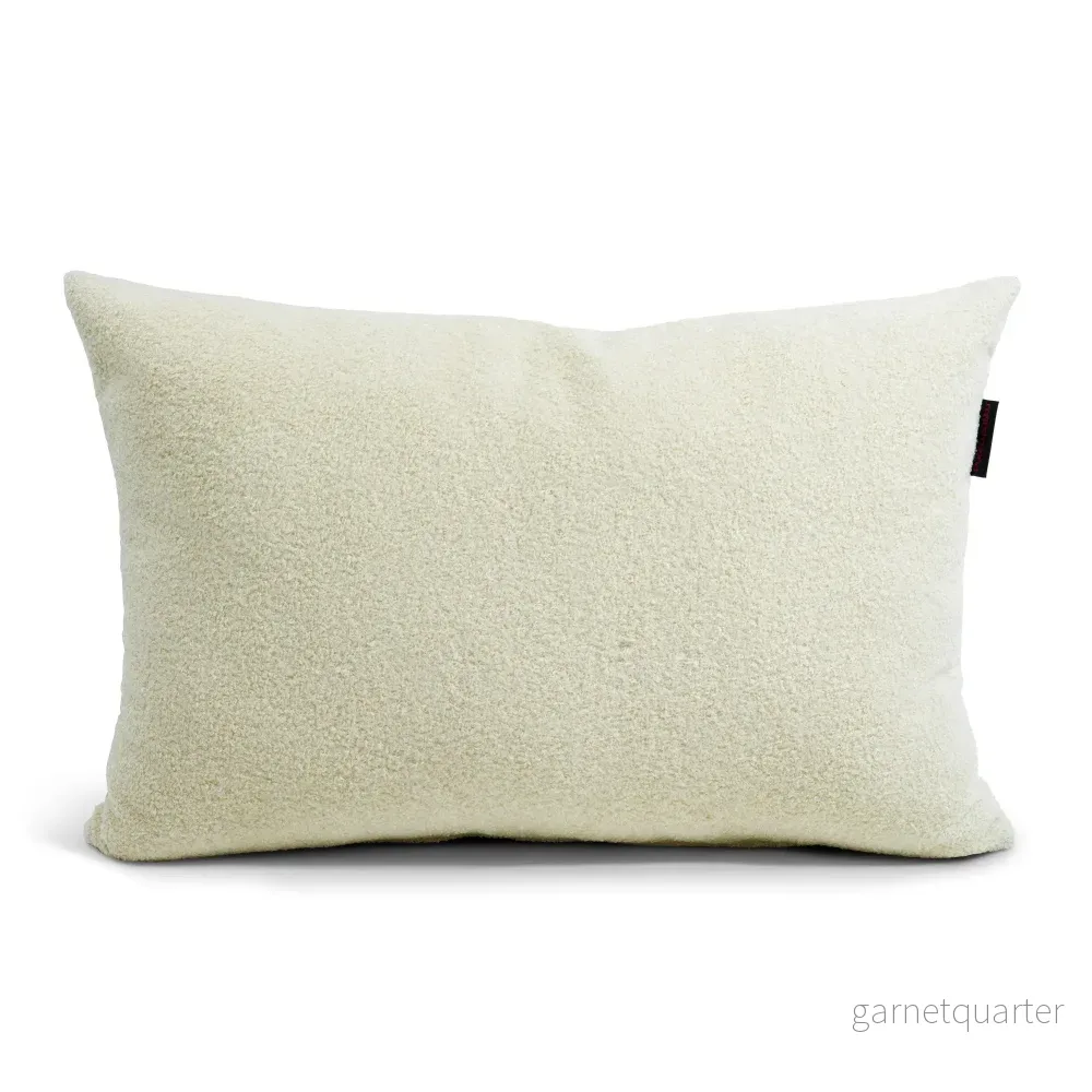 Dekorationskudde teddy 65×45 cm cream