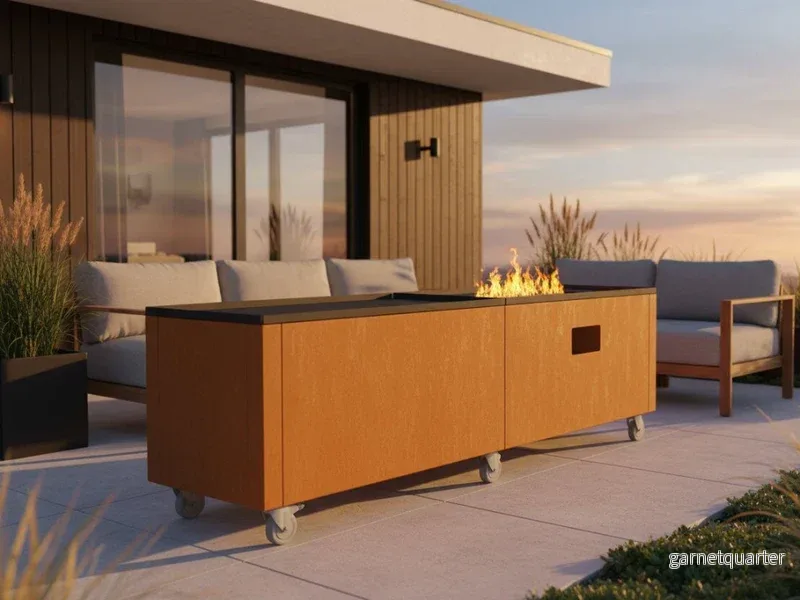 Loungebord CUBY 160 x 40 x 40 cm - Bild 2