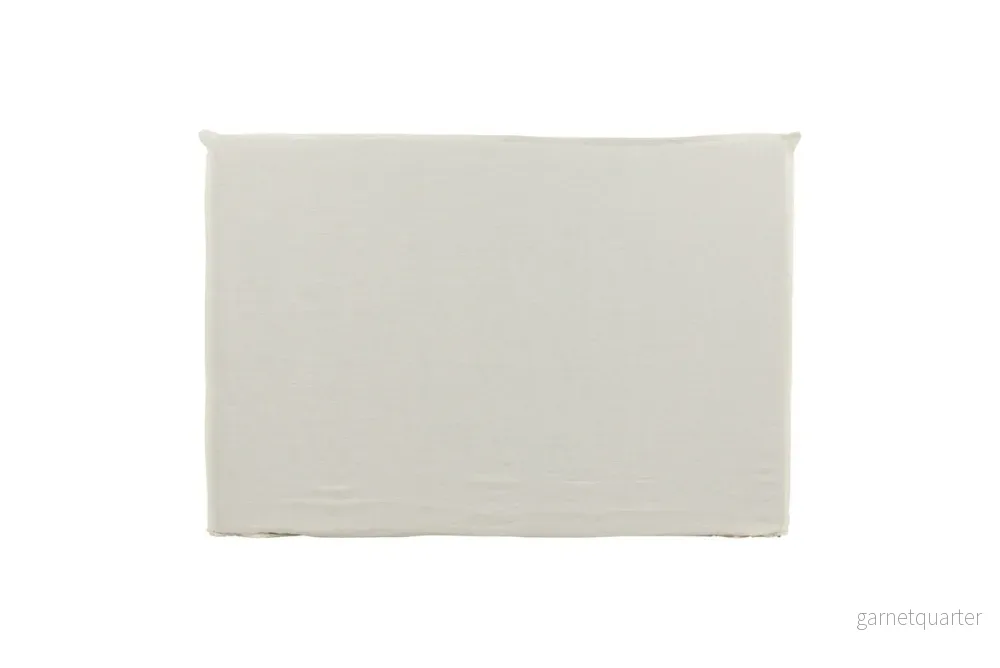 Signe sänggavelöverdrag i linne 180 x 140, off-white - Bild 2