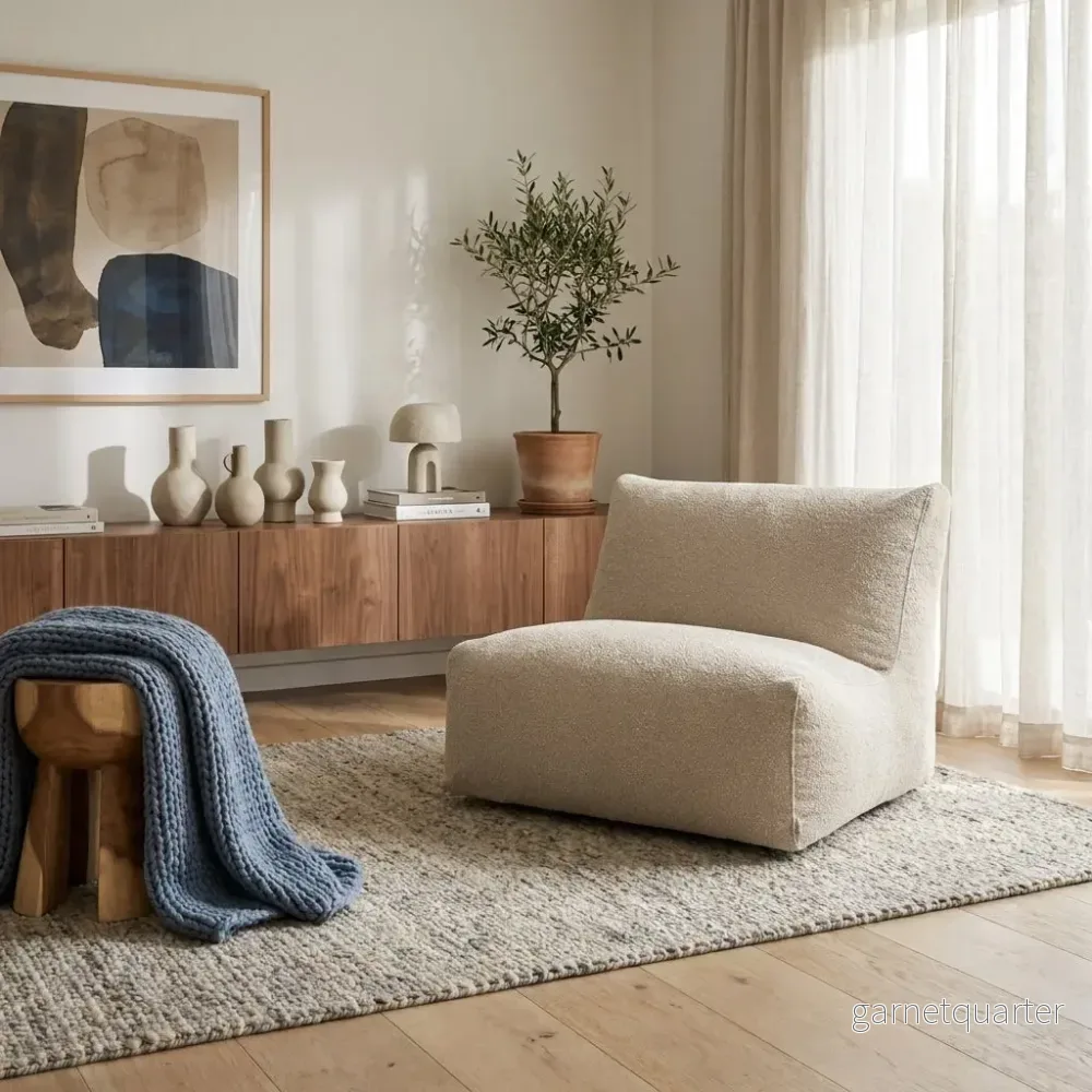 Sittsäck Soffa Seat Madu Cream