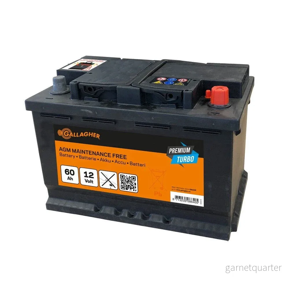 Gallagher Batteri Premium Turbo AGM 12V Gallagher Batteri Premium Turbo AGM 12V