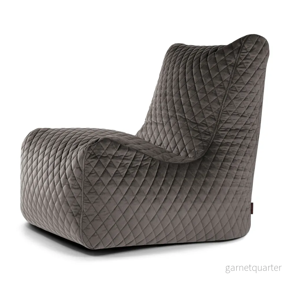 Sittsäck Fåtölj Seat Lure Luxe Grey