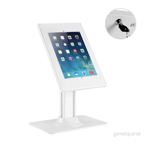 Wolff Mount TVB-138 Tablet Desk Stativ – Stöldskyddad kiosk för iPad och Samsung surfplattor