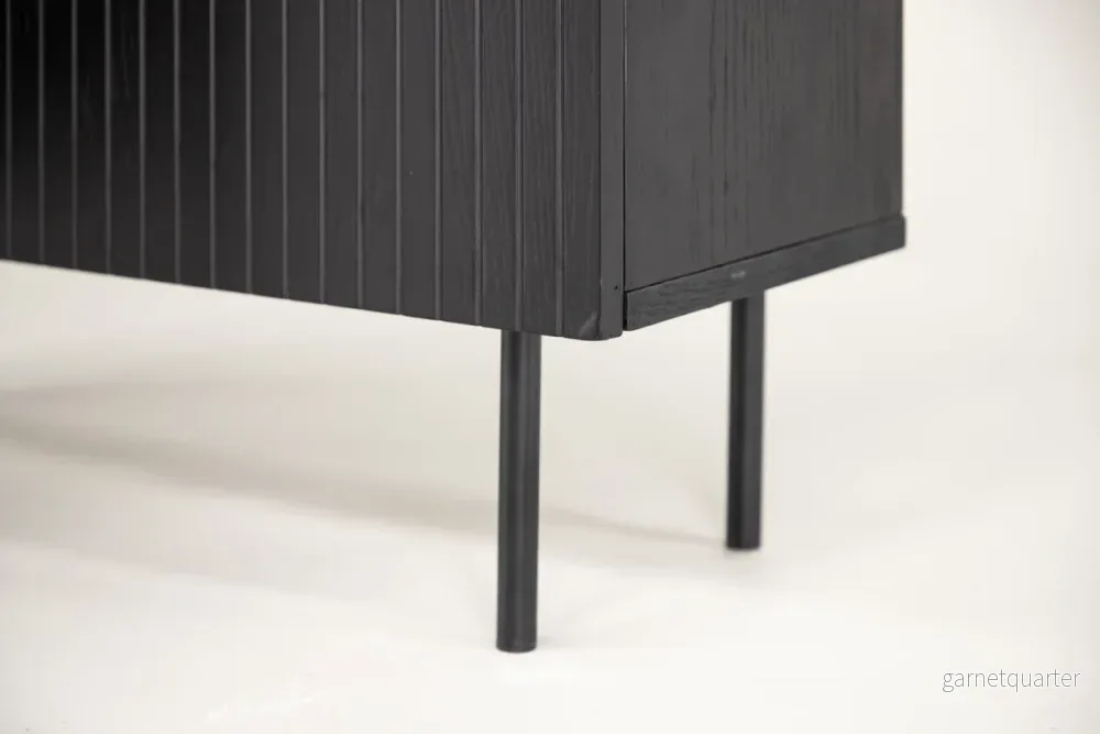 Björkön skåp, svart 103x80x30 - Bild 2