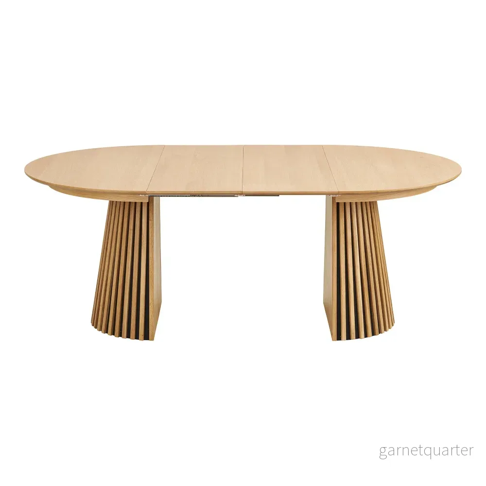 House Nordic Osaka utdragbart matbord Ø120–200 cm – natur - Bild 2