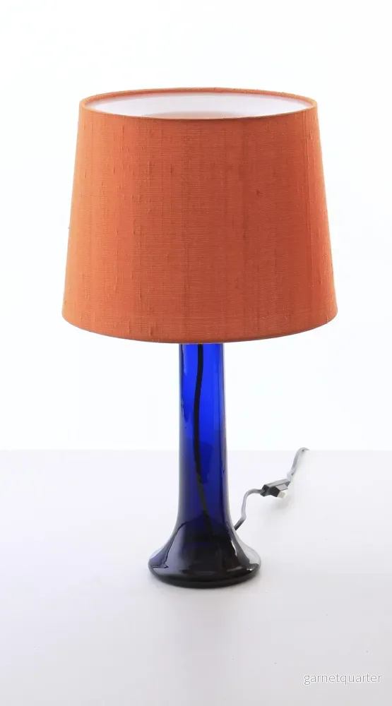 Luxus Bordslampa Trombo i glas 1969 Nr B144 Luxus Bordslampa Trombo i glas 1969 Nr B144