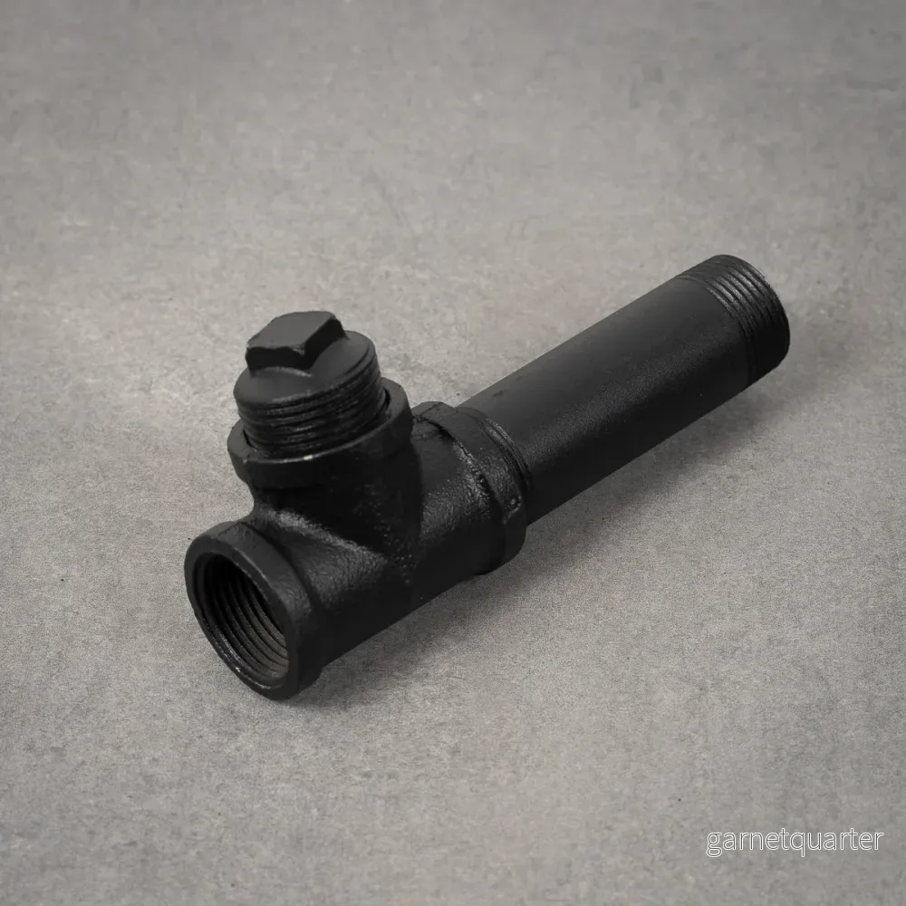Rörplugg - 32 mm - Svartlackerad - Bild 3