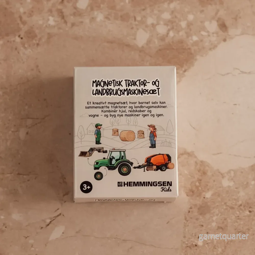 Magnetisk Traktor – Bygg-själv-set Magnetisk Traktor – Bygg-själv-set