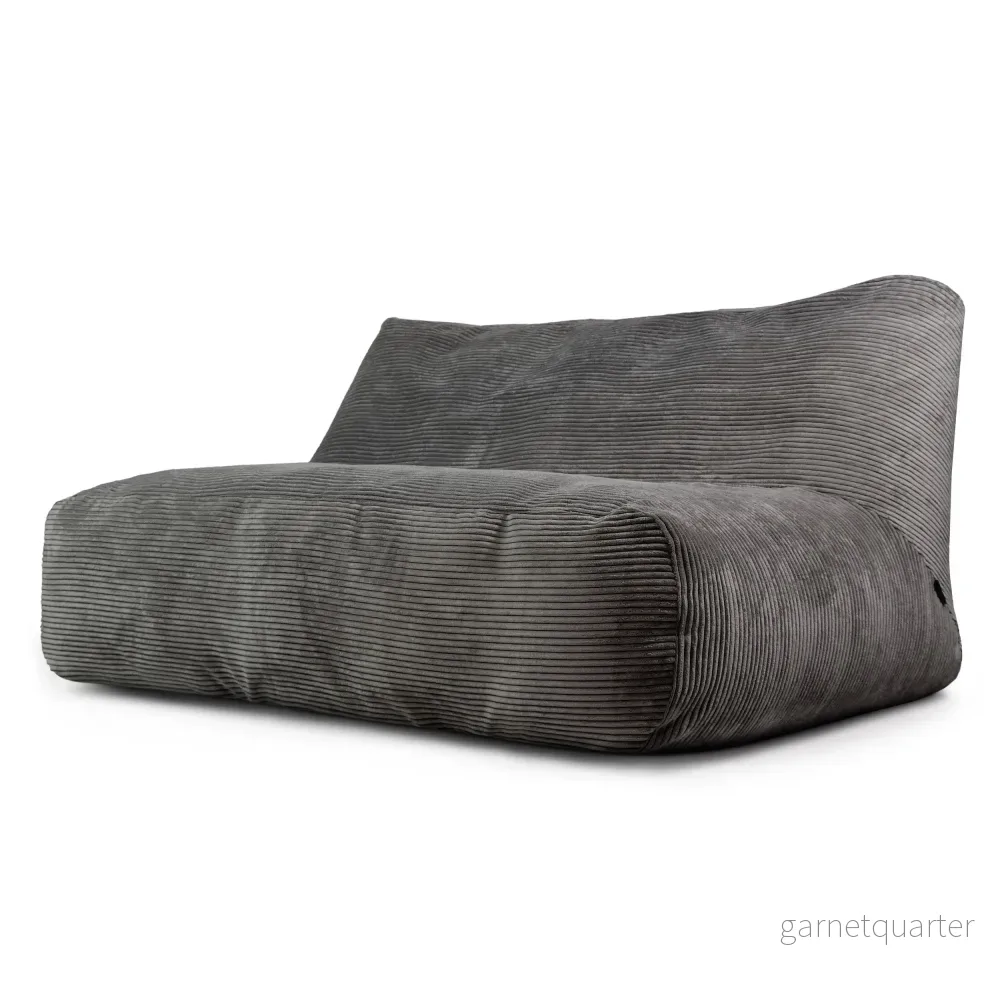 Sittsäck Soffa Tube 160 Waves Dark Grey - Bild 2