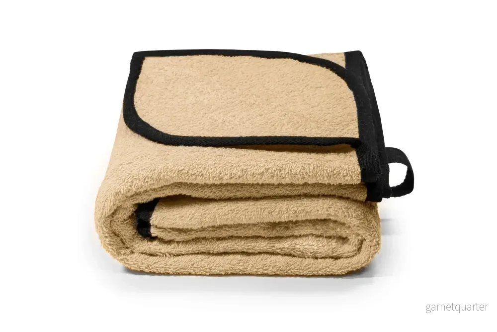 Premium strandhanddukar för solsäng och strand Beige 230×65 cm