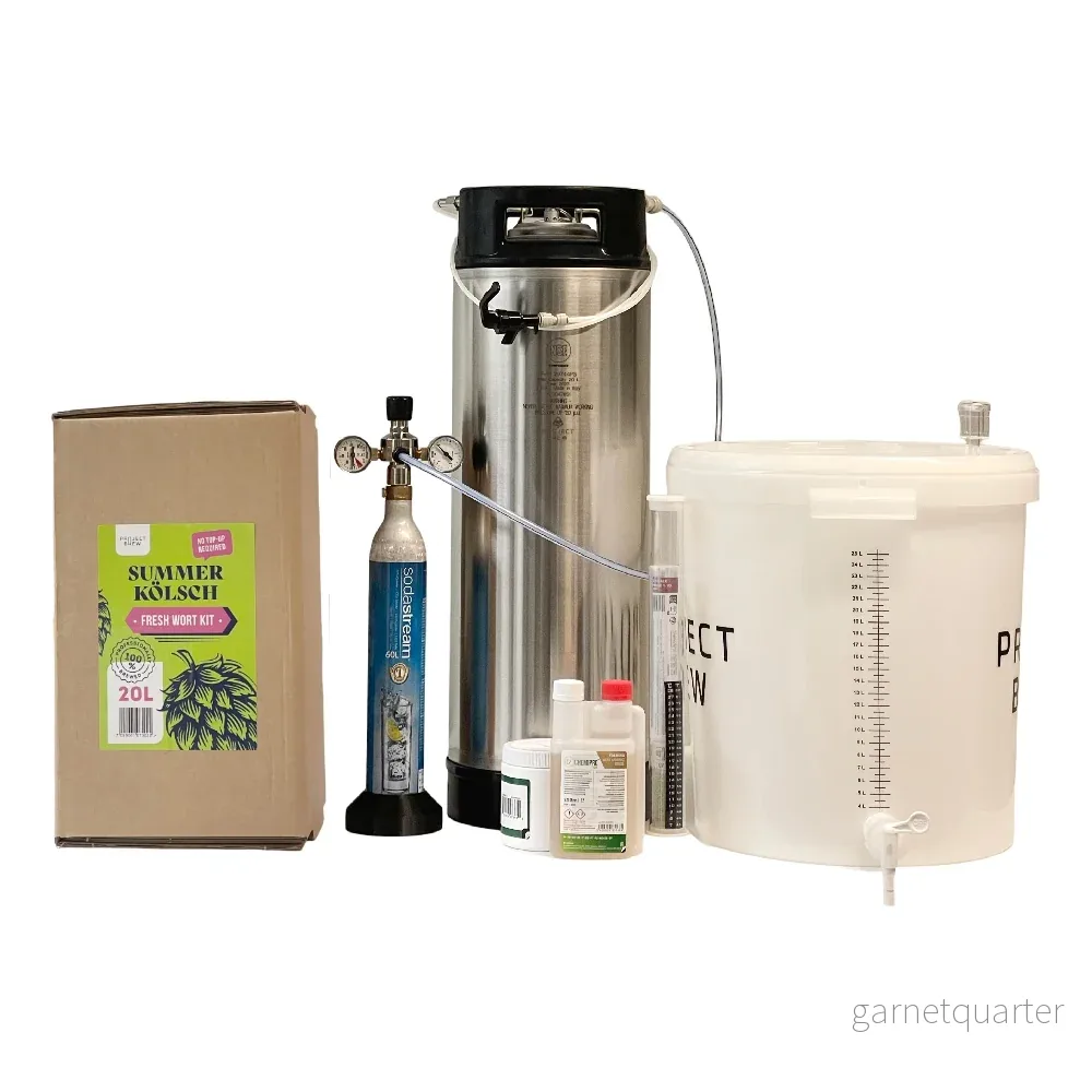 Simply Brew – Komplett startpaket med Summer Kölsch 20L Fresh Wort Kit Simply Brew – Komplett startpaket med Summer Kölsch 20L Fresh Wort Kit