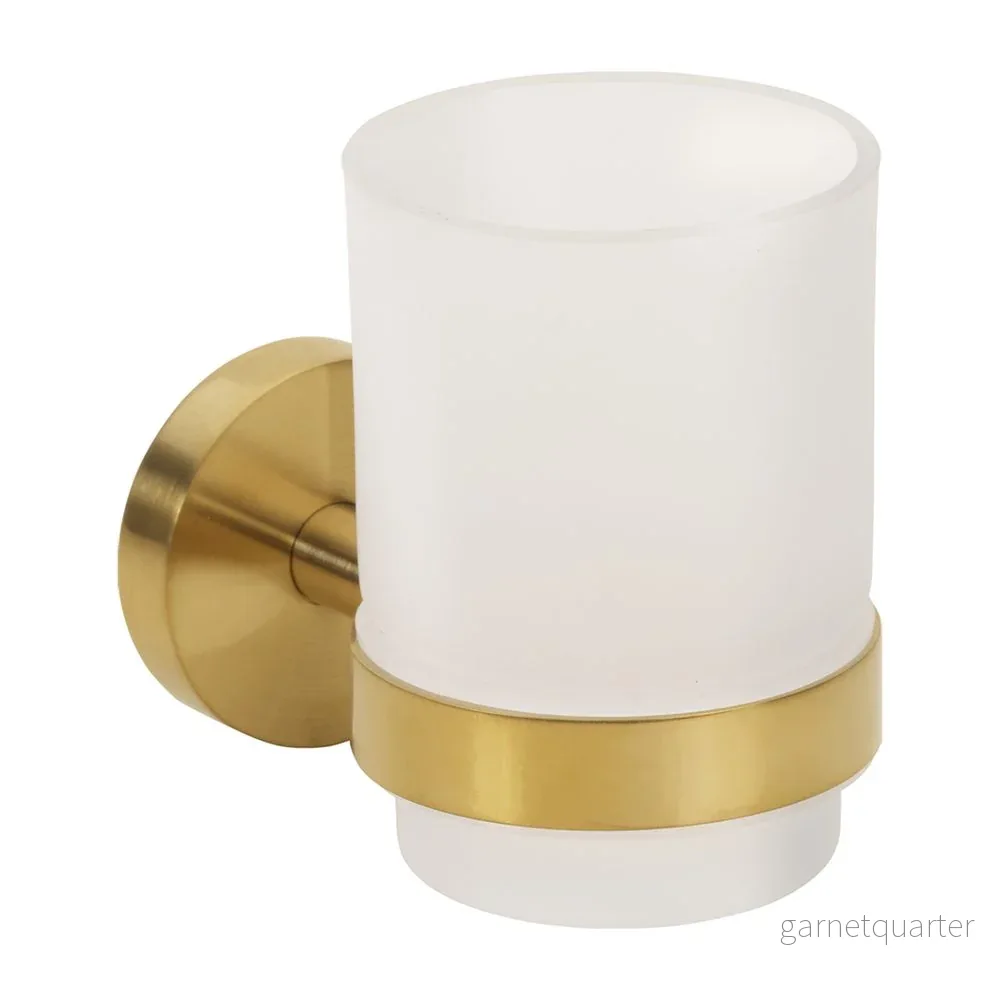 Duschbyggarna Tandborsthållare Brass med Hållare Duschbyggarna Tandborsthållare Brass med Hållare