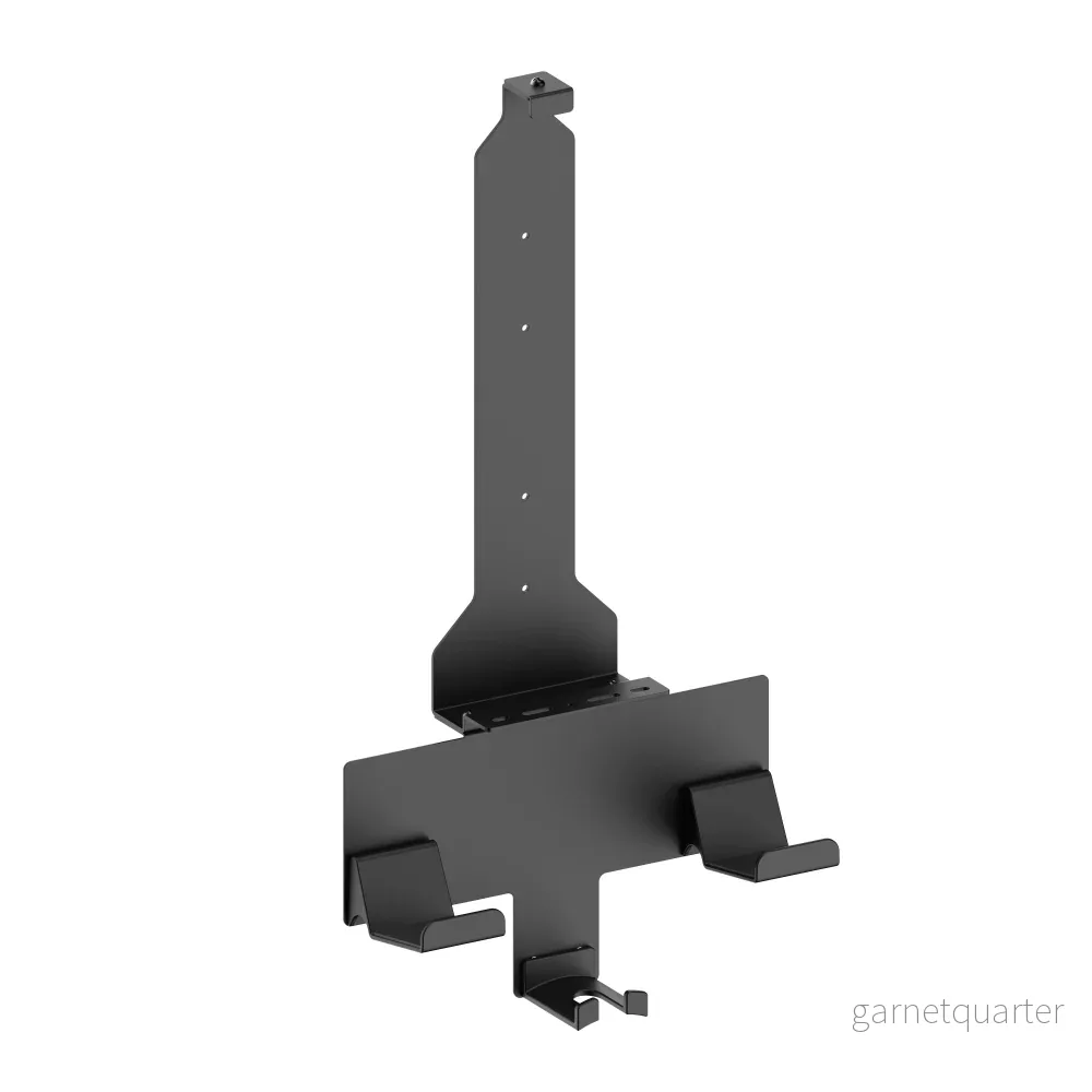 Wolff Mount PS5-hållare – väggfäste för PlayStation 5 och kontroller – svart