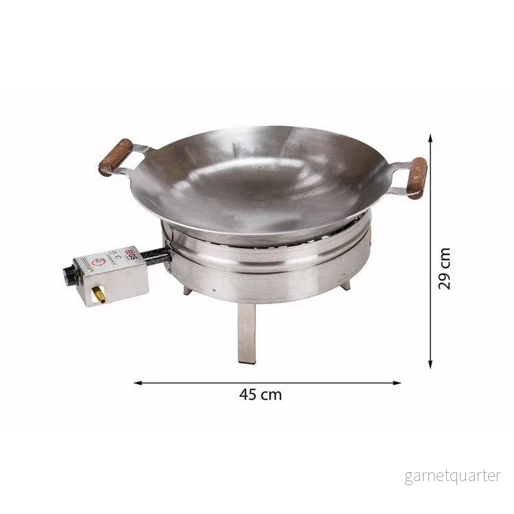 GrillSymbol Stekhäll Wokset PRO-450 inox