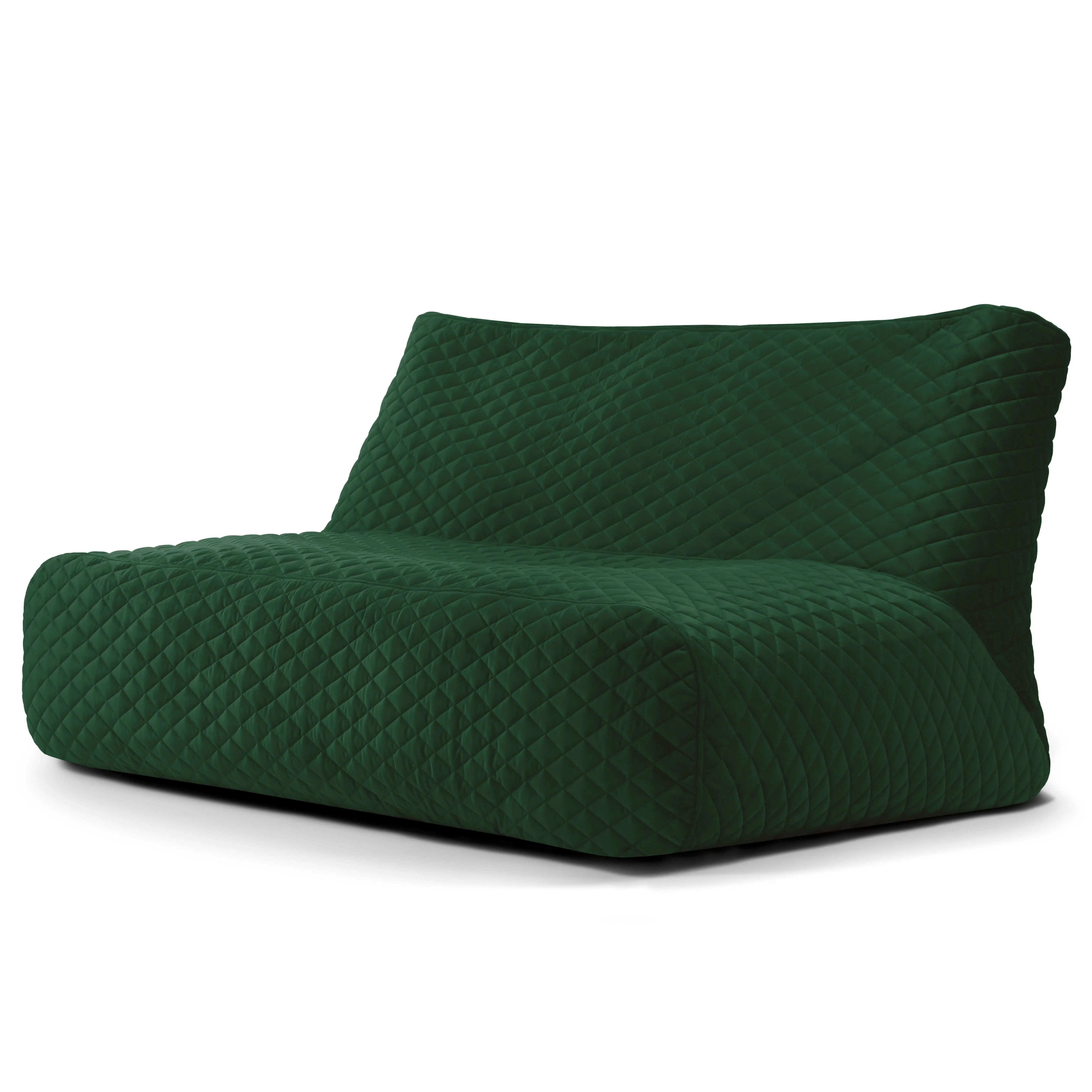 Sittsäck Soffa Tube 160 Lure Luxe Emerald Green