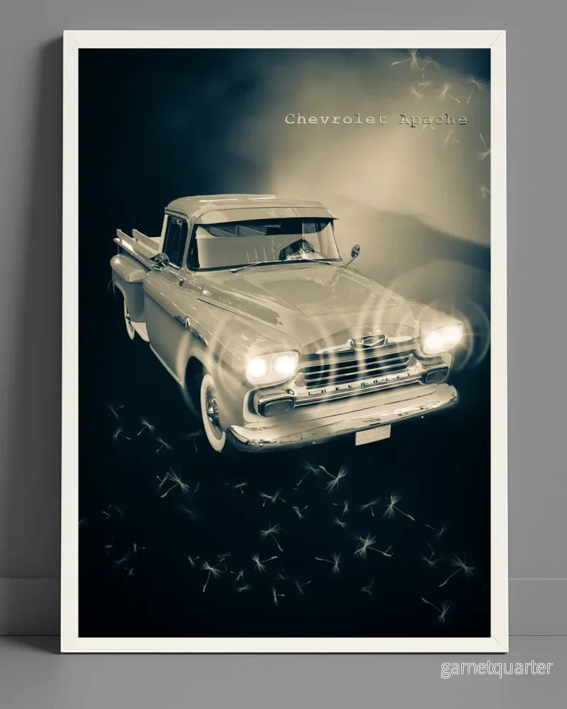 Chevrolet Apache - Retroposter - Bild 2