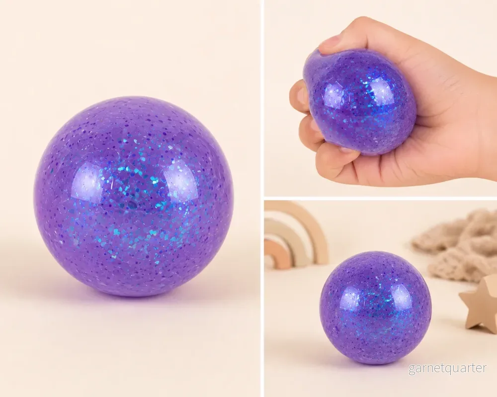 Glitter Squishy Ball - Bild 2