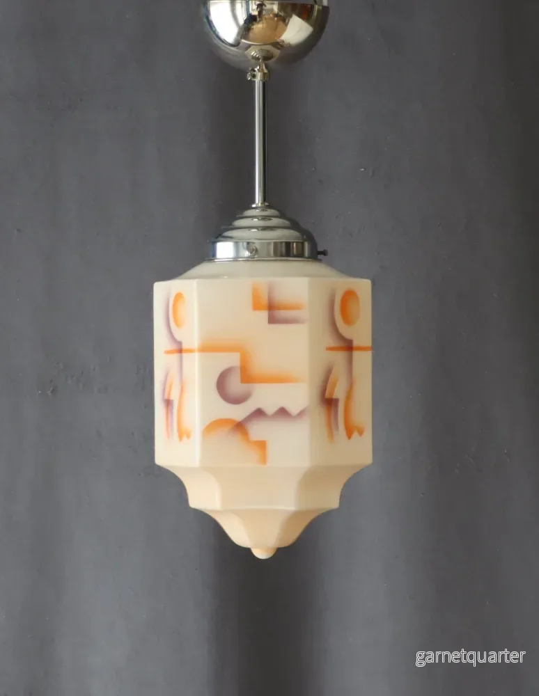 Taklampa Art Deco 1930-tal Nr P211 Taklampa Art Deco 1930-tal Nr P211