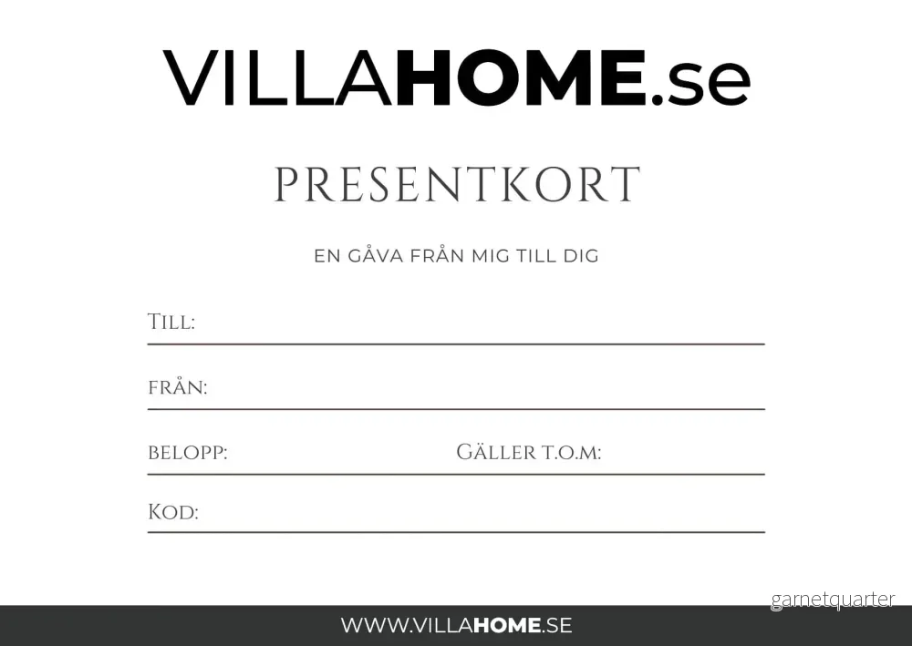 Villahome.se Presentkort - Bild 2