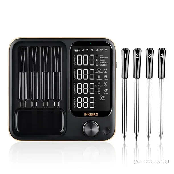 Inkbird INT-14-BW Trådlös WiFi Grilltermometer | 4 Prober