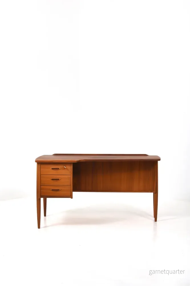 Skrivbord designad av Göran Strand för Lelångs Möbelfabrik, 1950tal - Bild 2