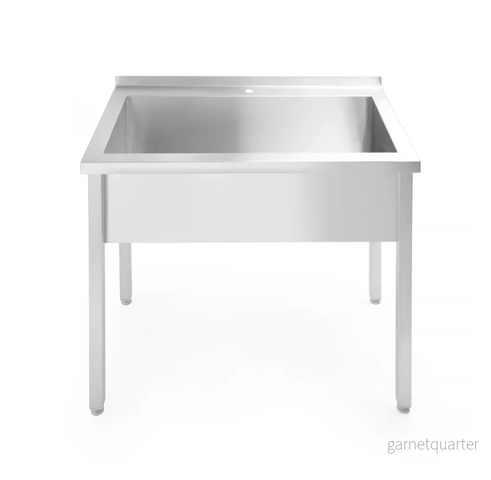 Diskbänk av rostfritt stål – 800 x 600 x 850(h) – Hendi Diskbänk av rostfritt stål – 800 x 600 x 850(h) – Hendi