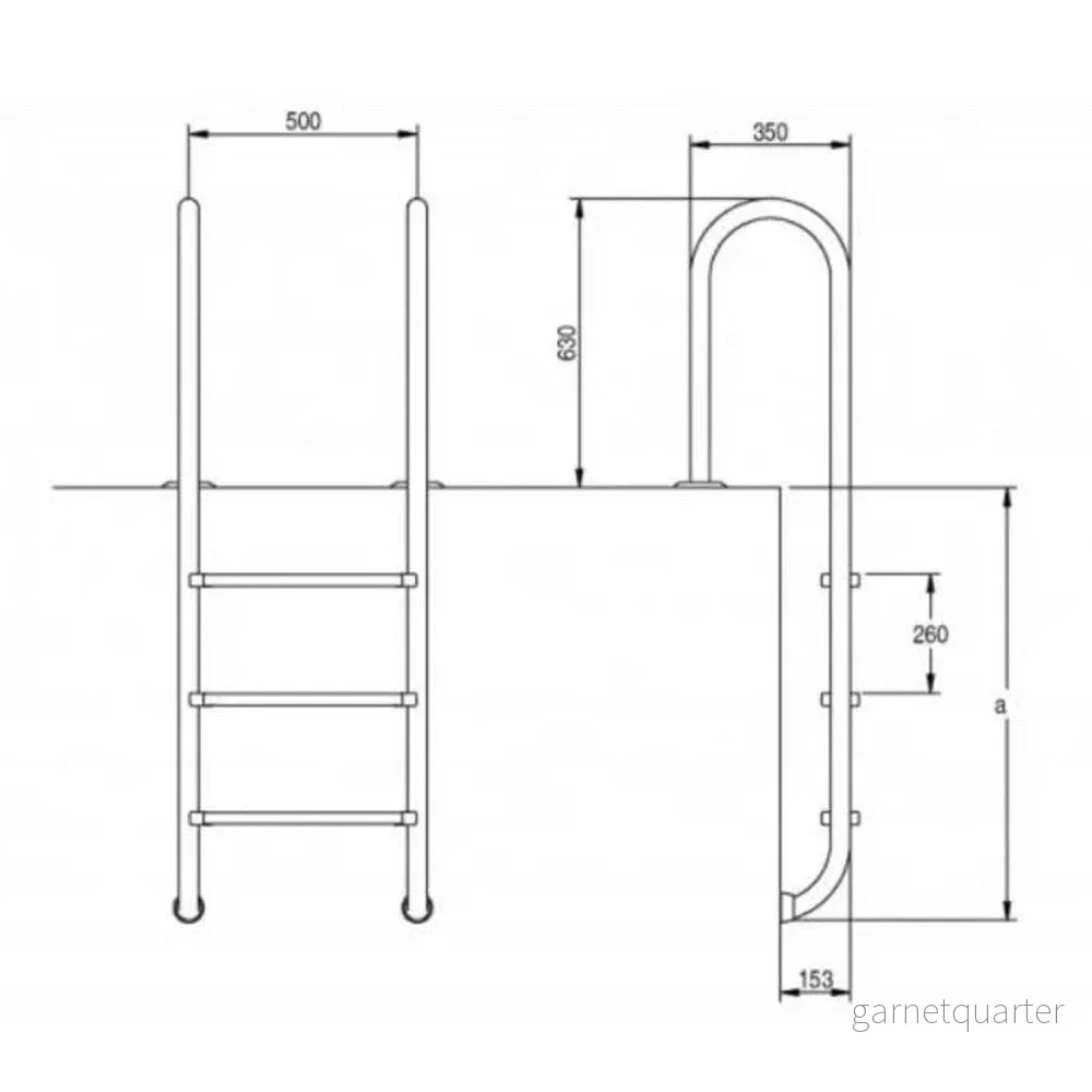 Flexinox Poolstege Inox Smal - Bild 2