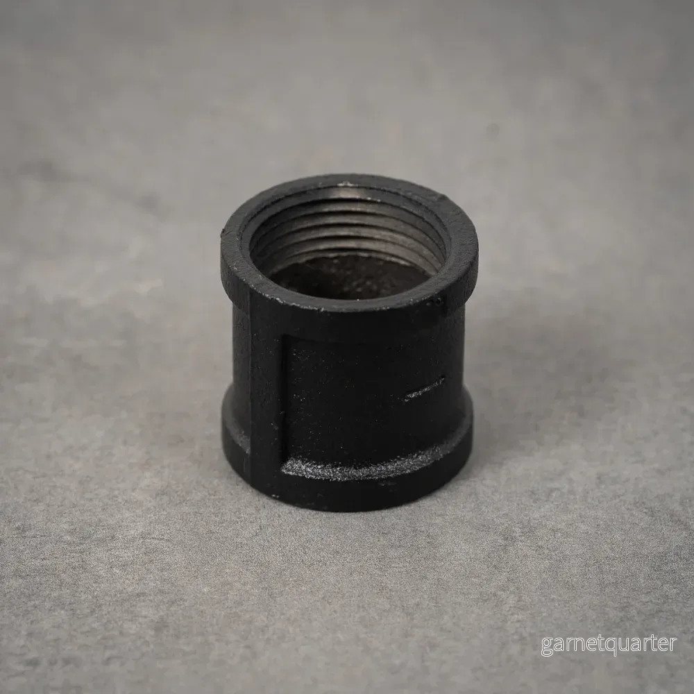 Rörkoppling antik - 32 mm - Svartlackerad - Bild 3