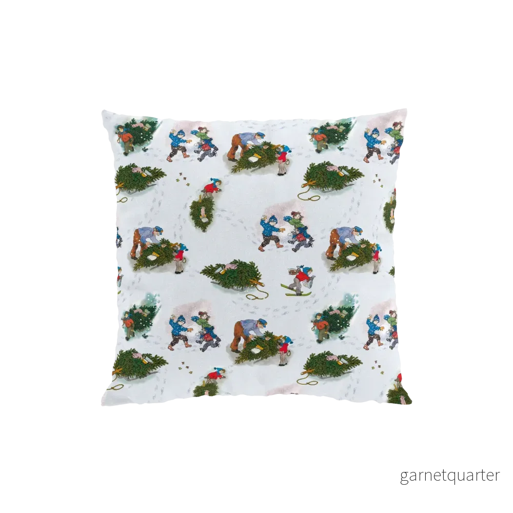 Arvidssons Textil Lotta fixar gran kuddfodral Arvidssons Textil Lotta fixar gran kuddfodral