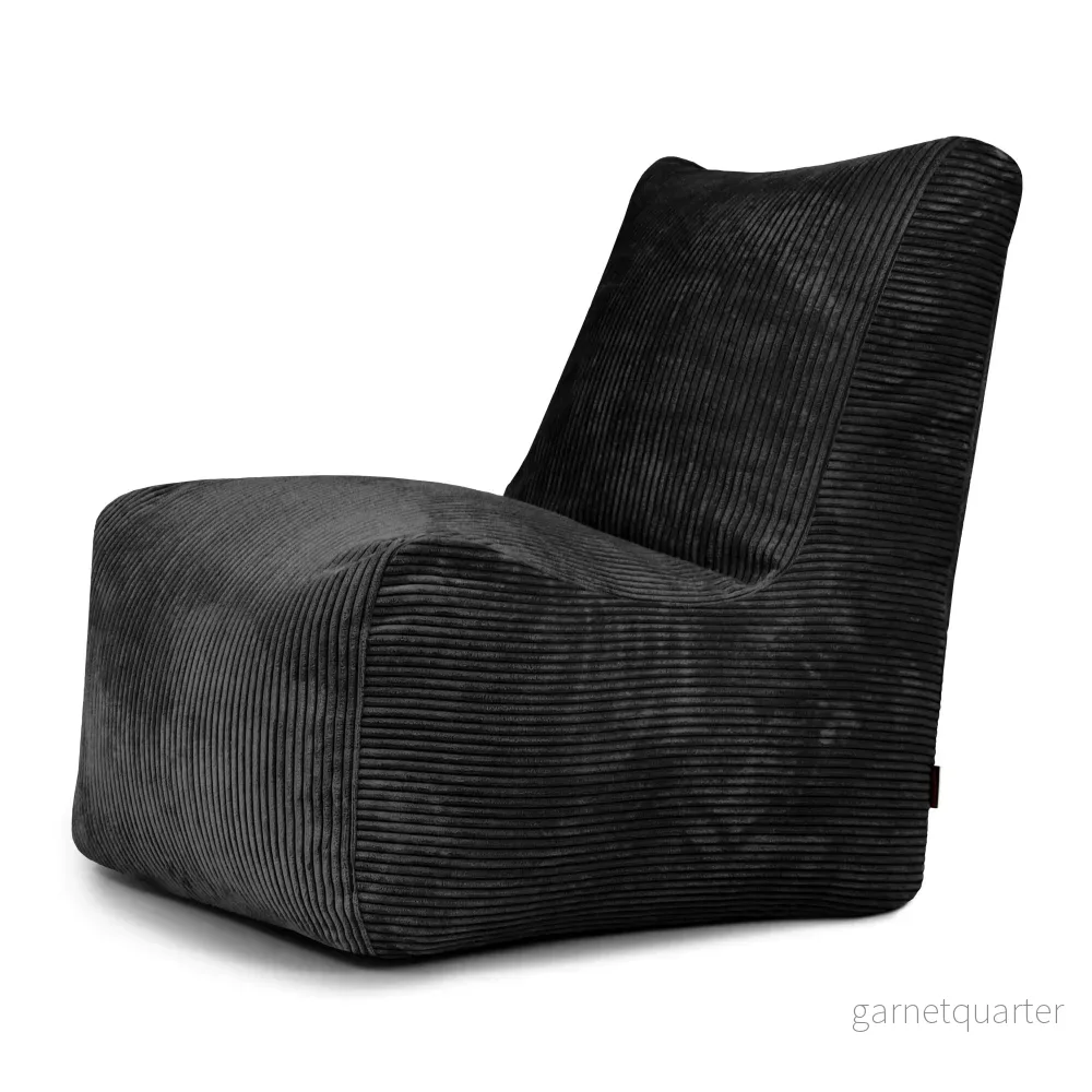Sittsäck Fåtölj Seat Waves Black Sittsäck Fåtölj Seat Waves Black