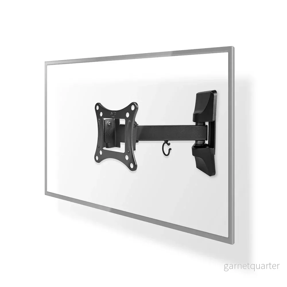 Full-motion TV-väggfäste | 13 – 27″ | Max. 15 kg | 2 gångjärnspunkter