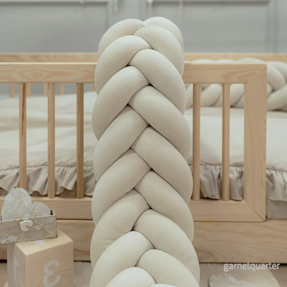Sängkappa, 5-trådig flätad Beige Sängkappa, 5-trådig flätad Beige
