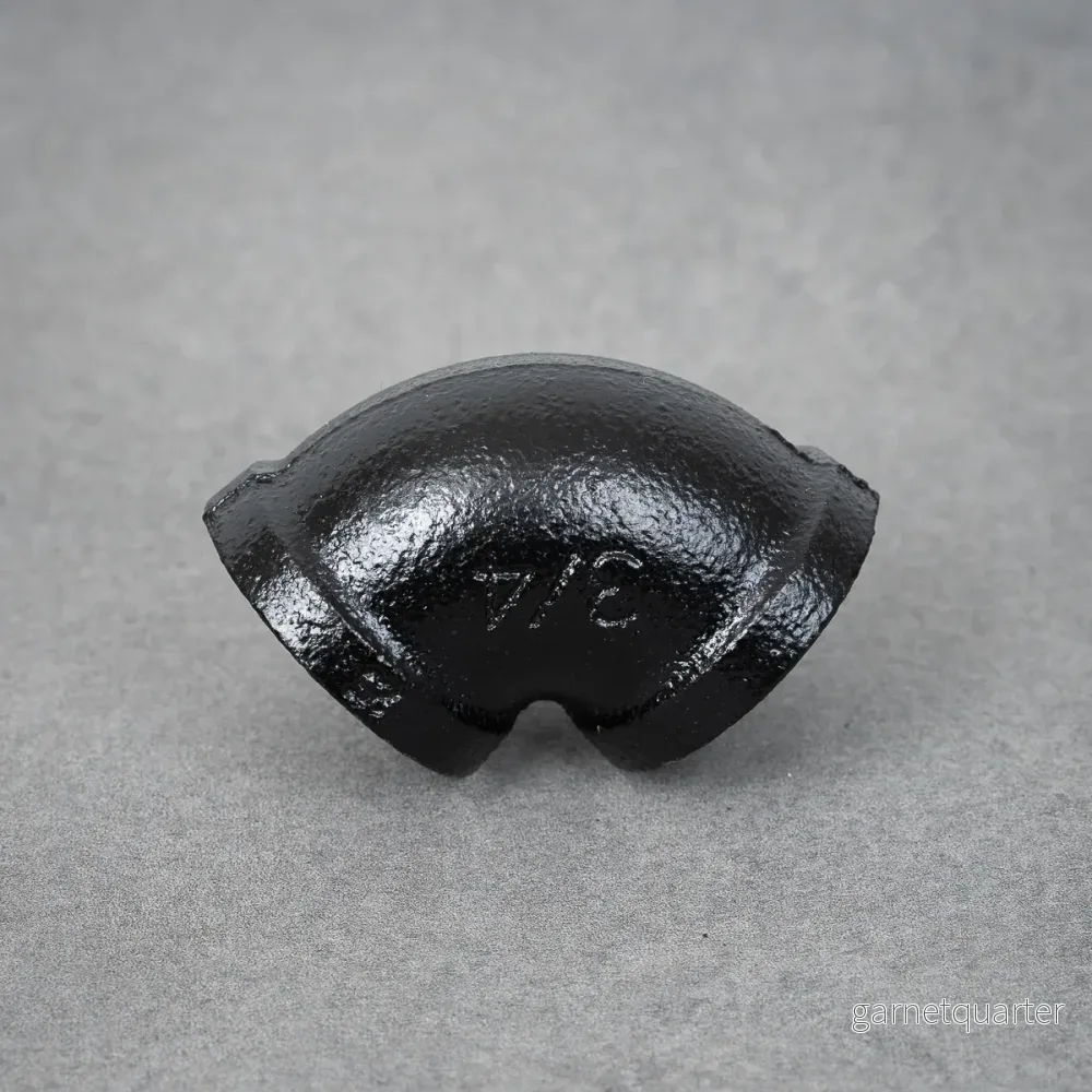 Rörböj 90° - 26 mm - Svartlackerad - Bild 3