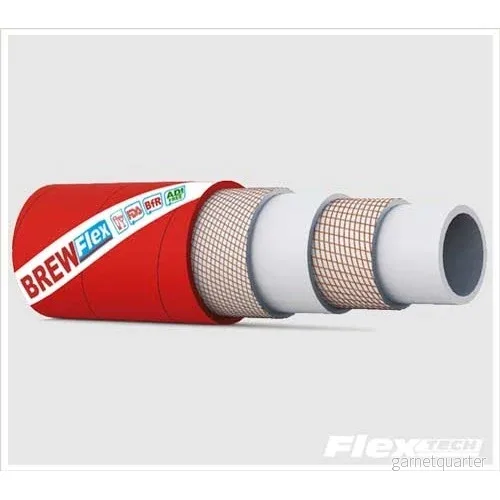 Brewflex ölslang för bryggeri – 5 meter – 1,5″ Tri-Clamp – 16 bar Brewflex ölslang för bryggeri – 5 meter – 1,5″ Tri-Clamp – 16 bar