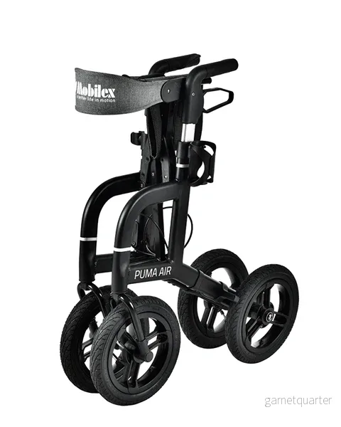 "OFFROAD" Puma Air Rollator - Solid, smart och stabil. 9,8 kg - Bild 3