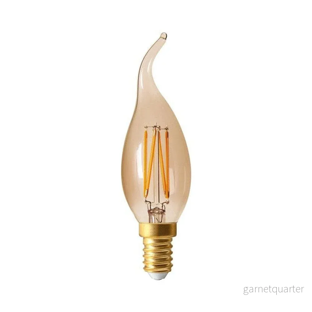 PR Home Ljuskälla Elect LED Filament E14 Kron Gold PR Home Ljuskälla Elect LED Filament E14 Kron Gold