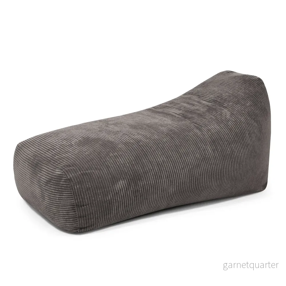 Fåtölj Sittsäck Snug Long 140 Waves Dark Grey