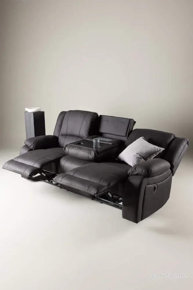 Singapore Reclinersoffa 3 sits 218x96 cm - Bild 3
