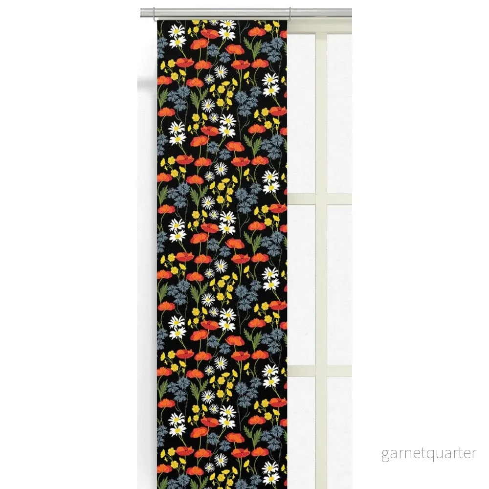 Arvidssons Textil Panelgardin Ängsblommor 2-pack - Bild 2