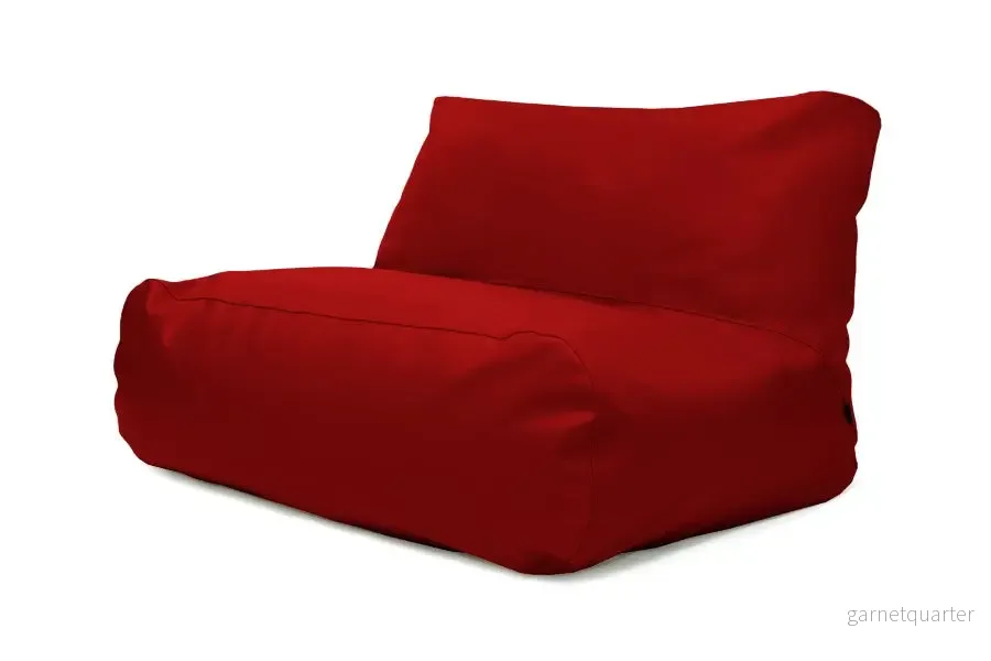 Sittsäck Soffa Tube Outside Dark Red