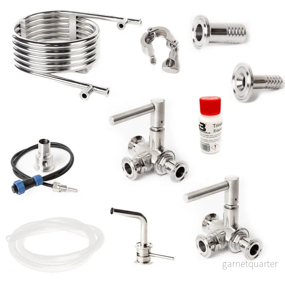 Tillbehörspaket 3-ventilsuppsättning till Brewtools B40pro / B80pro / B150pro
