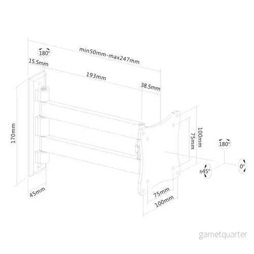 Neomounts FPMA-W820 Svart TV-fäste - Bild 3