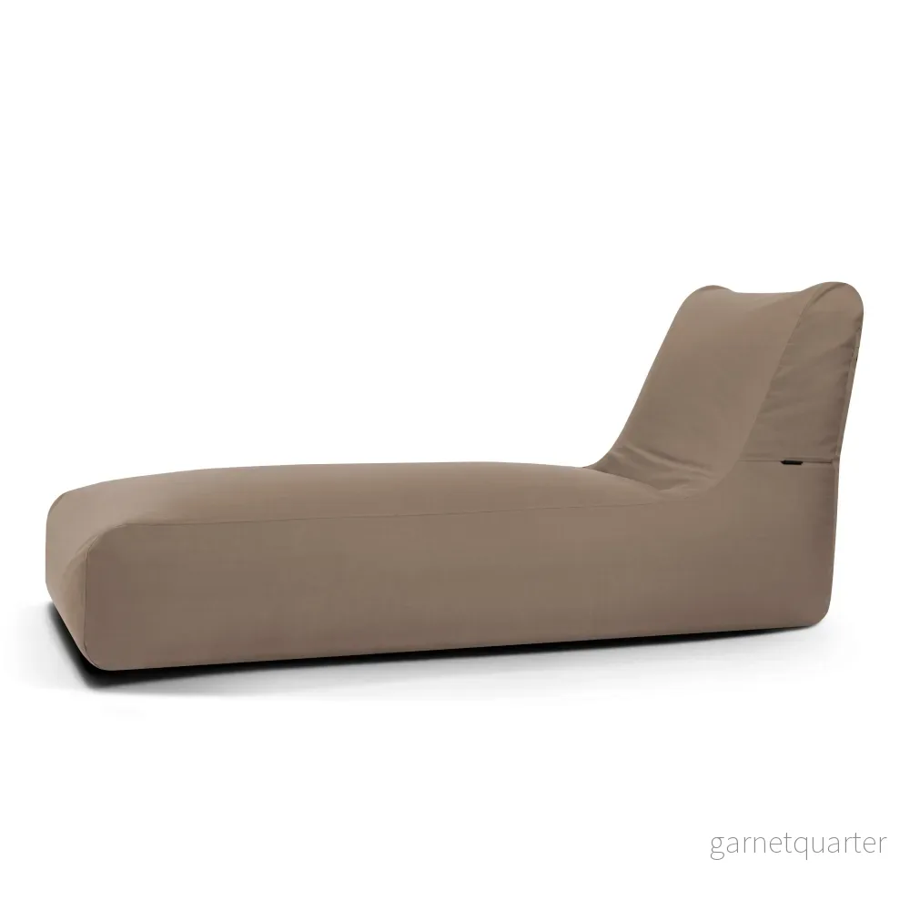 Sittsäck solsäng - sunbed Colorin Taupe