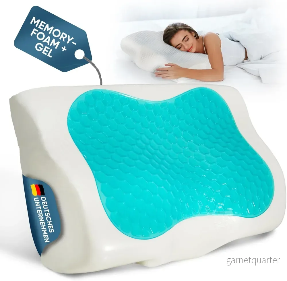 ”WINTER” – Den Ultimativa Ergonomiska Huvudkudden med Kylande Gel & Memory-skum